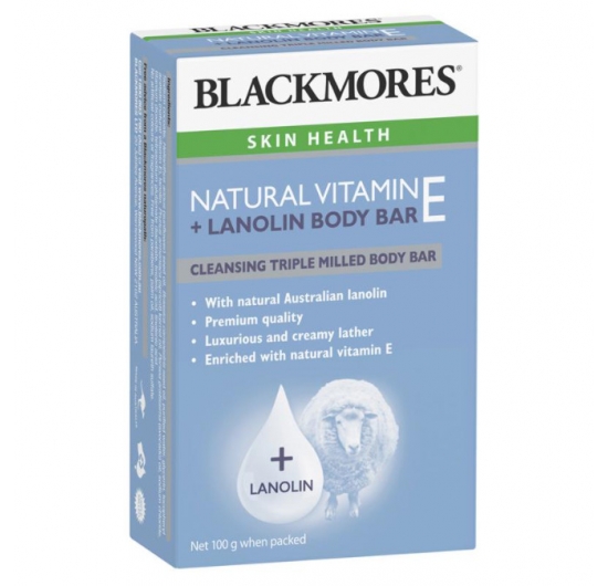 Blackmores Natural Vitamin E Body Bar 100g