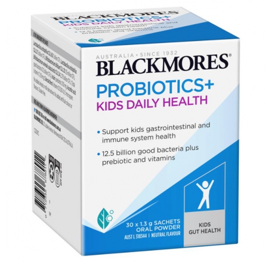 Blackmores Probiotics+ Kids Daily 30 x 1.3g Oral Powder Sachets