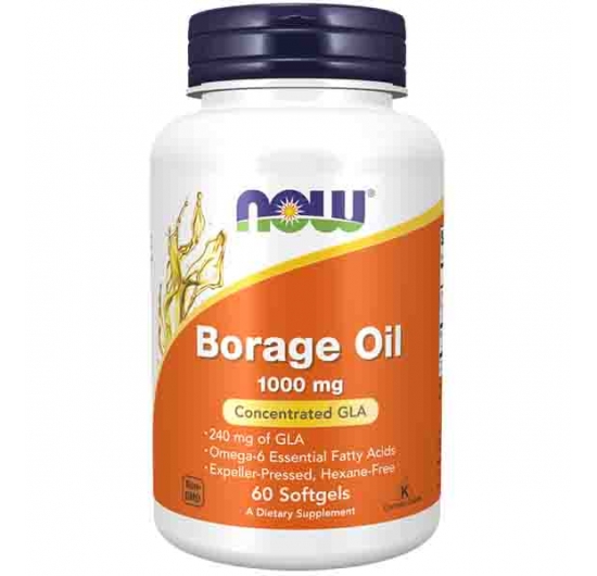 Borage Oil 1000 mg Softgels