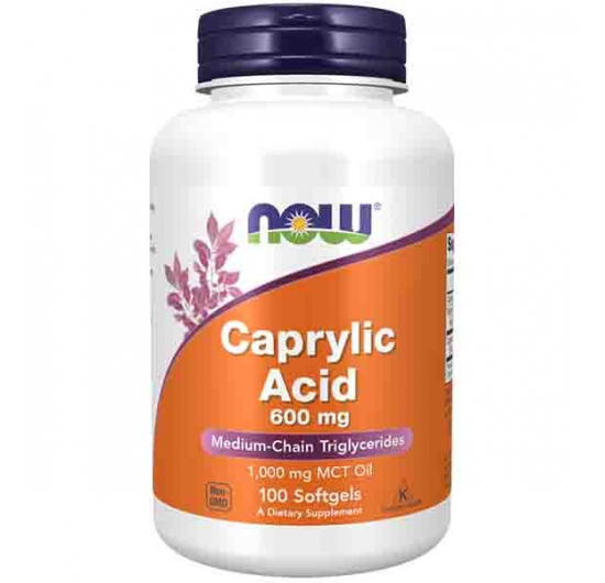 Caprylic Acid 600 mg Softgels