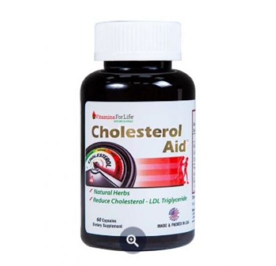 Viên uống Cholesterol Aid Vitamins For Life hỗ trợ giảm cholesterol (60 viên)