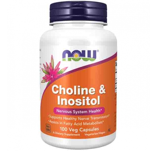 Choline & Inositol 500 mg Veg Capsules