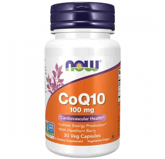 CoQ10 100 mg with Hawthorn Berry Veg Capsules