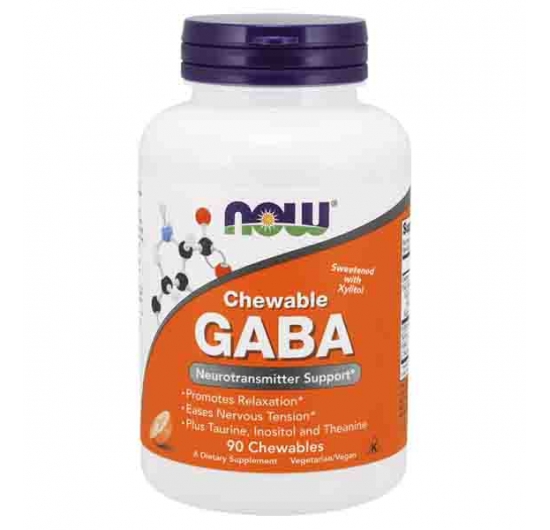 GABA Orange Flavor Chewable Tablets