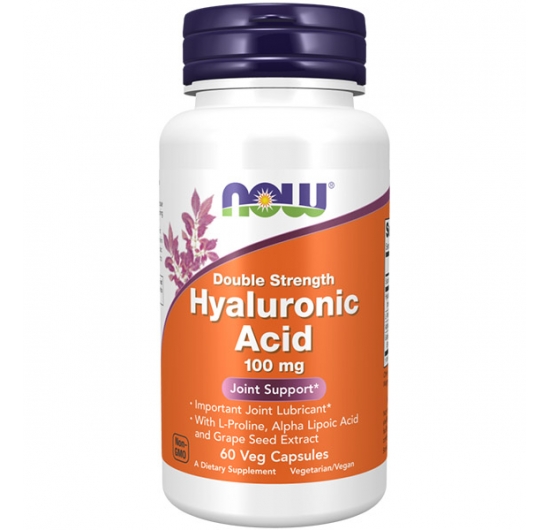 Hyaluronic Acid, Double Strength 100 mg Veg Capsules