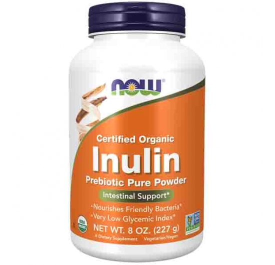 Inulin Prebiotic Pure Powder, Organic