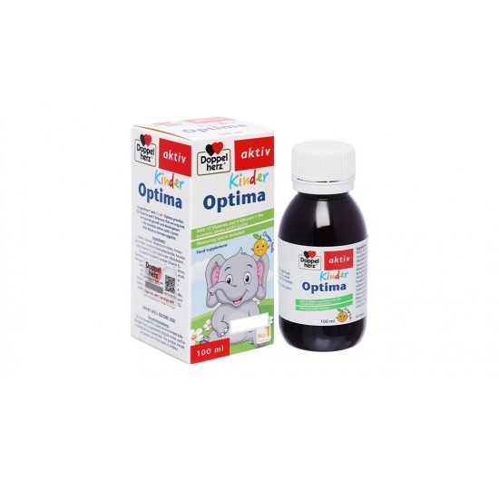 Siro Doppelherz Aktiv Kinder Optima bổ sung L-Lysine cho bé chai 100ml