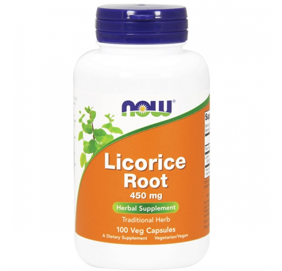 Licorice Root 450 mg Veg Capsules