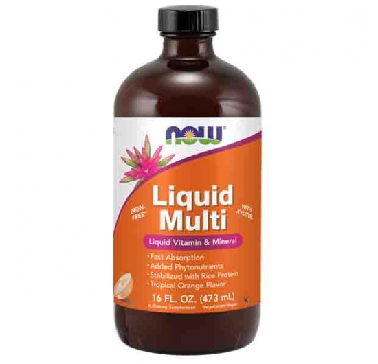 Liquid Multi, Tropical Orange Flavor