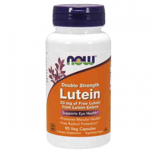 Lutein, Double Strength 20 mg Veg Capsules