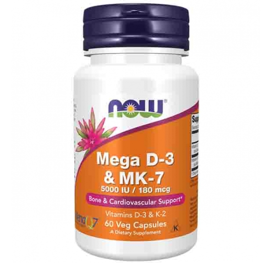 Mega D-3 & MK-7 Veg Capsules