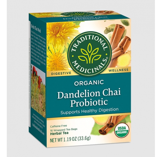 Organic Dandelion Chai Probiotic Tea