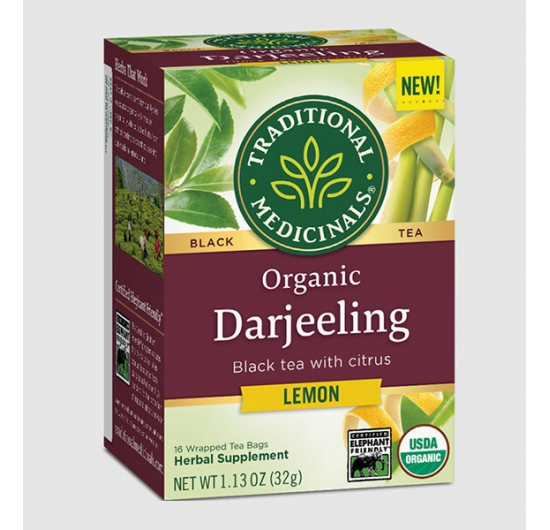 Organic Darjeeling Black Tea Lemon