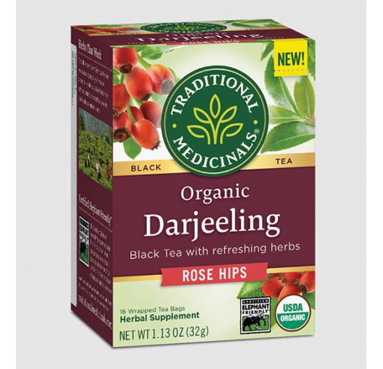 Organic Darjeeling Black Tea Rose Hips