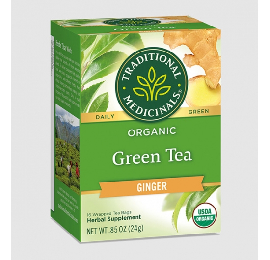 Organic Green Tea Ginger