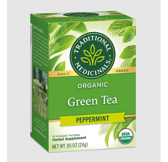 Organic Green Tea Peppermint