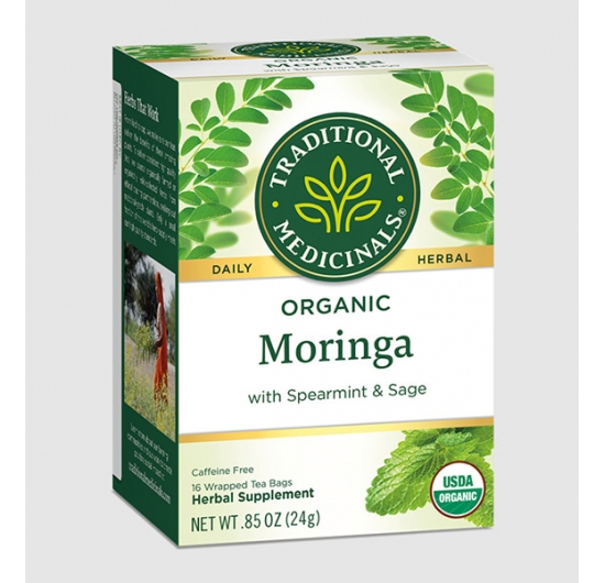 Organic Moringa with Spearmint & Sage Tea