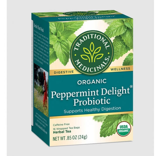 Organic Peppermint Delight® Probiotic Tea