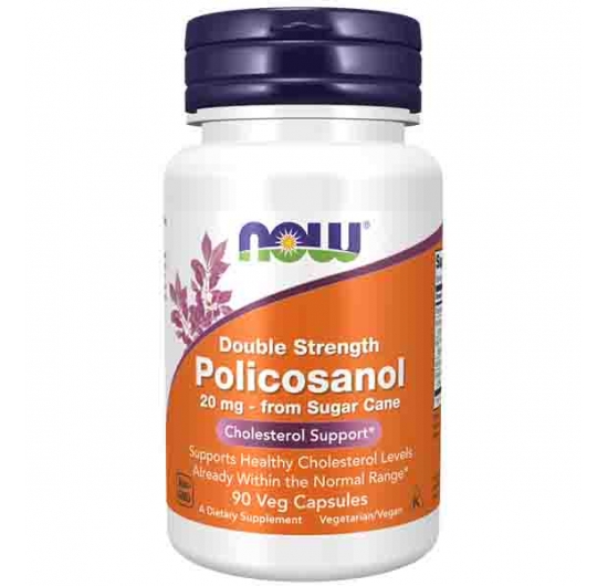 Policosanol, Double Strength 20 mg Veg Capsules