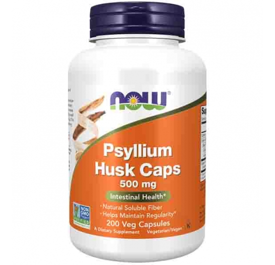 Psyllium Husk 500 mg Veg Capsules