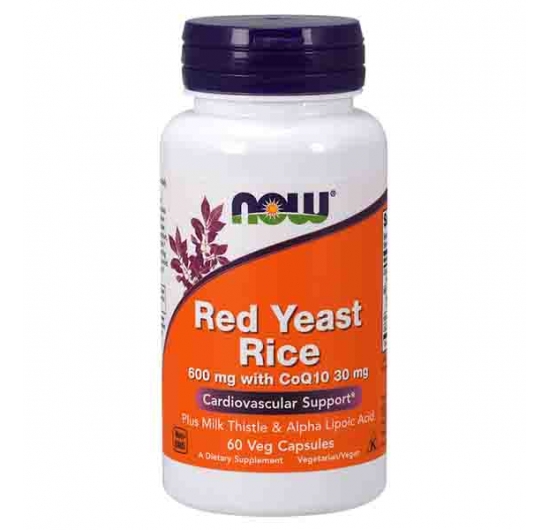 Red Yeast Rice 600 mg with CoQ10 30 mg Veg Capsules