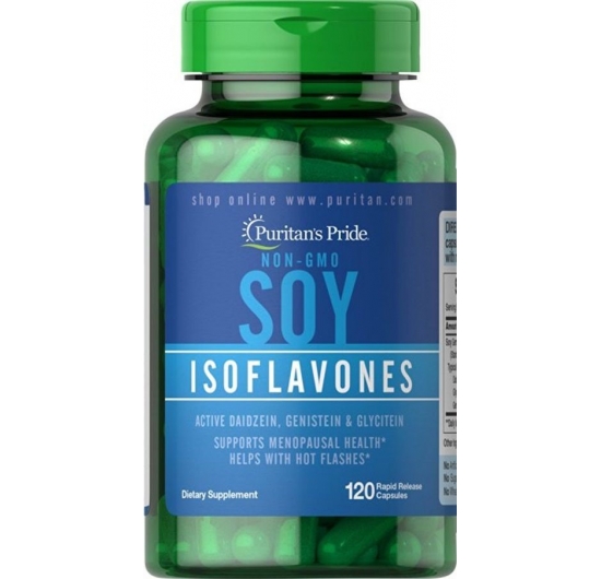 Bổ sung nội tiết tố nữ Puritan’s Pride Soy Isoflavones 120 viên