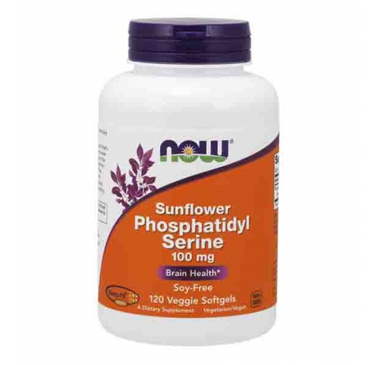 Sunflower Phosphatidyl Serine 100 mg Veggie Softgels