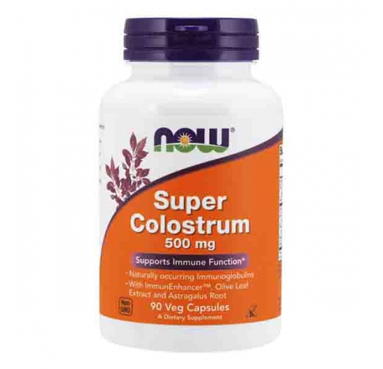 Super Colostrum 500 mg Veg Capsules