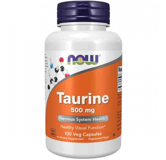 Taurine 500 mg Veg Capsules