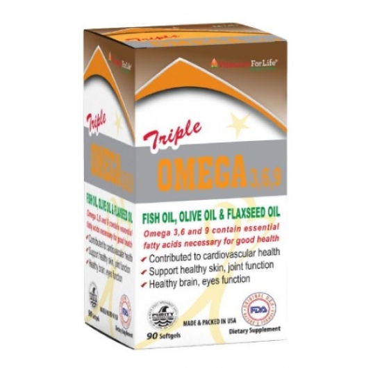 Triple Omega 369 - 90 Softgels - Bổ sung Omega 369