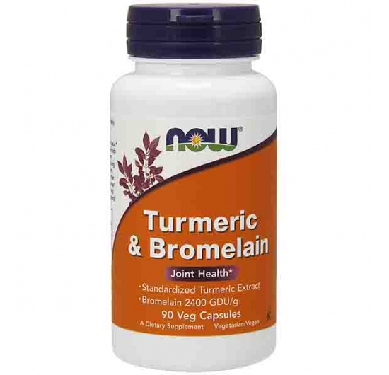 Turmeric & Bromelain Veg Capsules