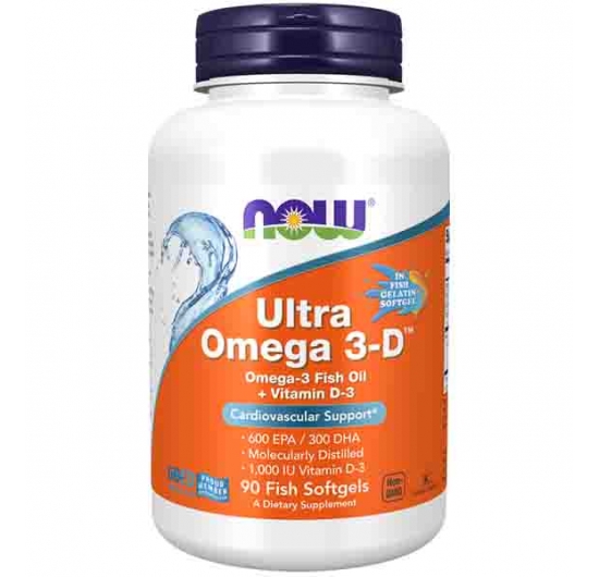 Ultra Omega 3-D™ (Fish Gelatin) Fish Softgels