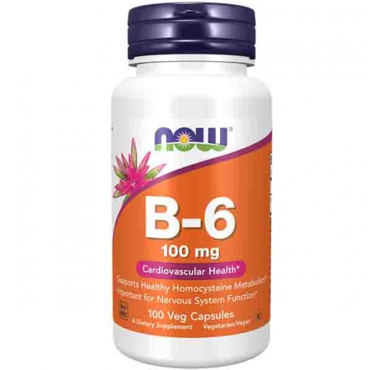 Vitamin B-6 100 mg Veg Capsules