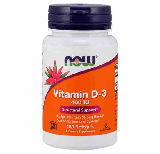 Vitamin D-3 400 IU Softgels