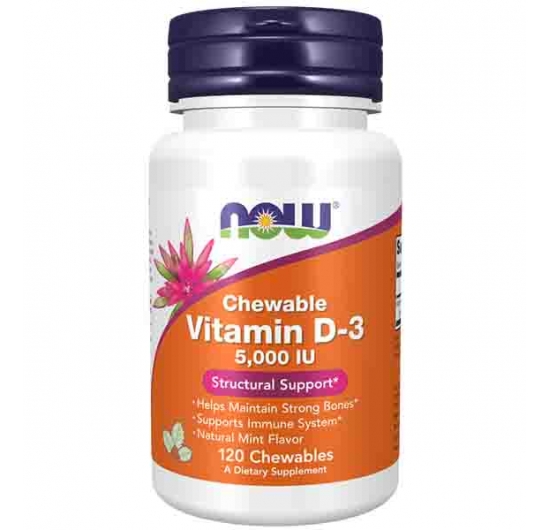 Vitamin D-3 5000 IU Chewables