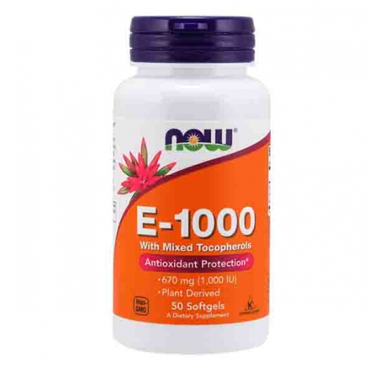 Vitamin E-1000 IU Mixed Tocopherols Softgels