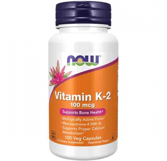 Vitamin K-2 100 mcg Veg Capsules